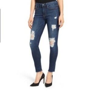 Good American jeans good legs skinny distressed jeans size 8/29